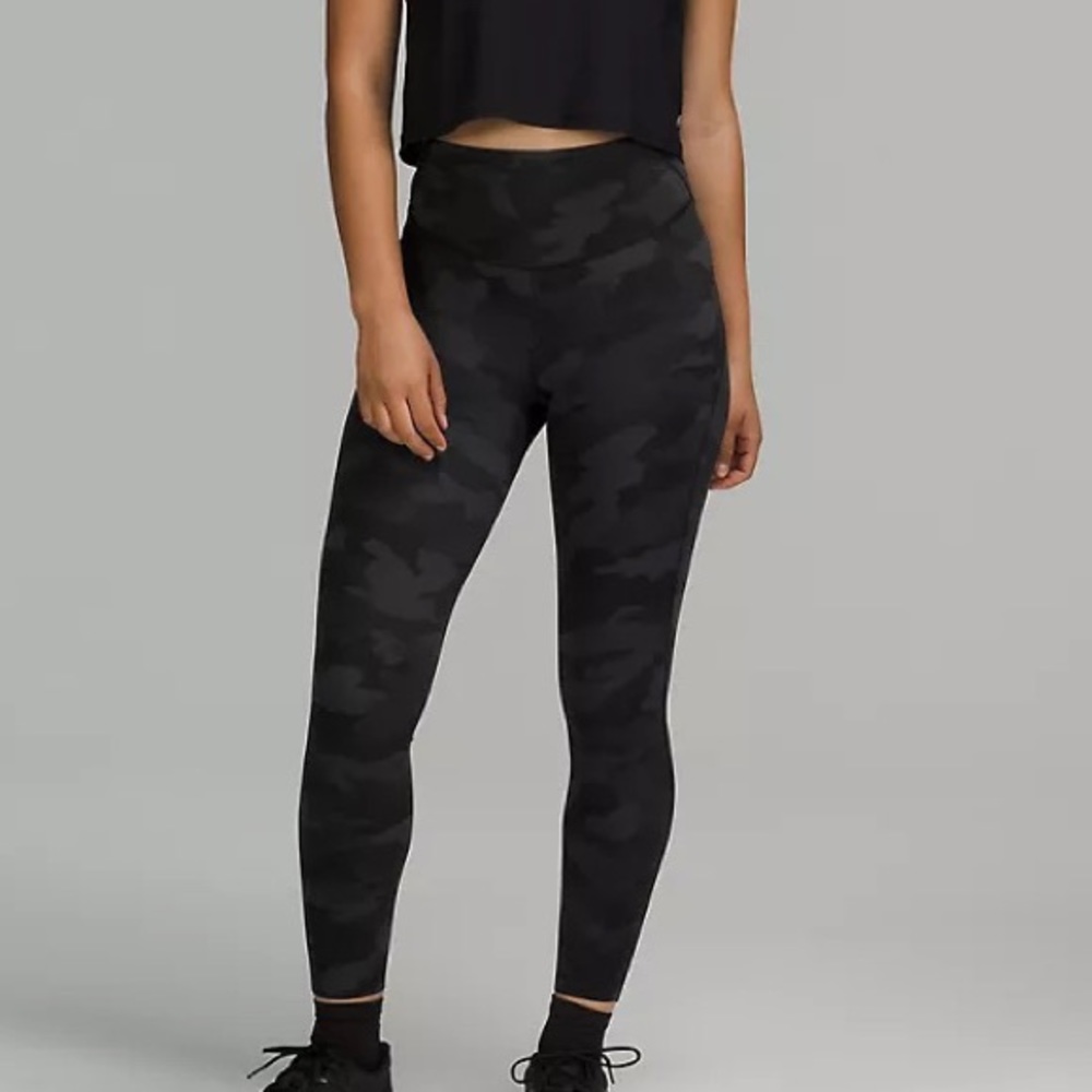 NWT Lululemon Camo Base Pace High-Rise Running Tight Swift Speed
